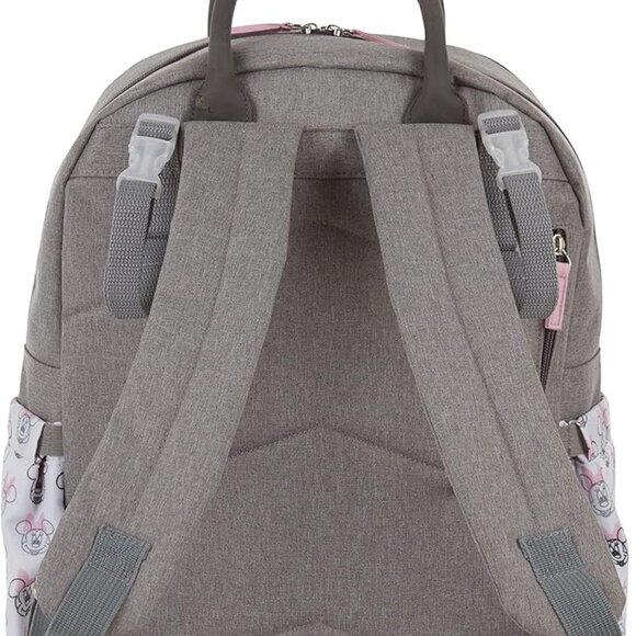 Disney Minnie Mouse Diaper Bag, Double Handle Backpack - NWT - Picture 2 of 5